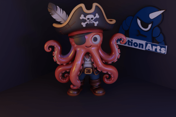 Evaluating the Pirate Octopus Cartoon 3D Model for Printing