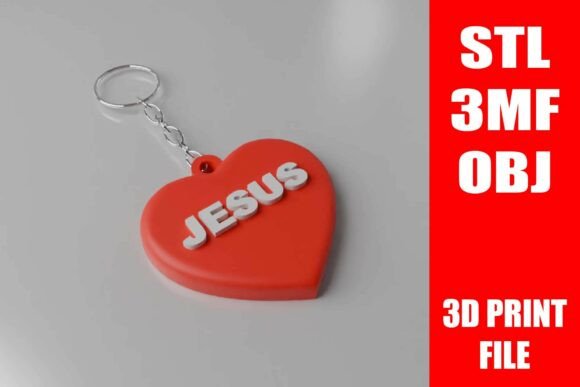 Jesus Heart Keychain Stl 3d Print File: A Practical Guide for Creators