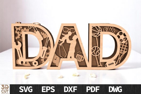 Mastering the Dad 3D Layered Father s Day SVG for Professional Results