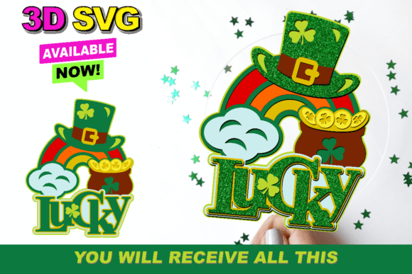 St Patricks Day Lucky Cake Topper 3D SVG: A Comprehensive Guide for Creators