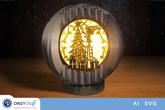 Tiny Child with Christmas Tree 3D Pop Up: A Practical Guide to Paper Art Design
